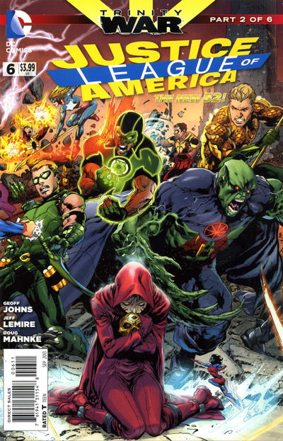 Justice League of America 2013 #6 Direct Sales - back issue