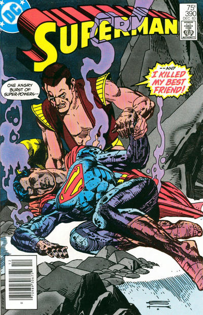 Superman 1939 #390 Newsstand ed. - back issue - $4.00