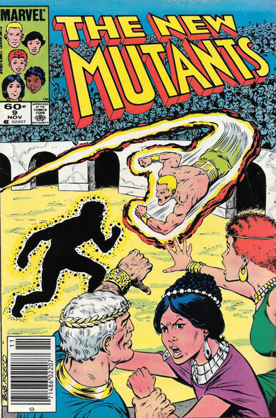 The New Mutants 1983 #9 Newsstand ed. - back issue - $6.00