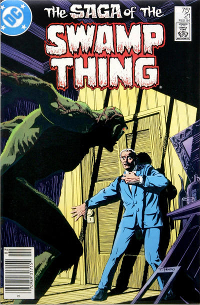 The Saga of Swamp Thing 1982 #21 Newsstand ed. - back issue