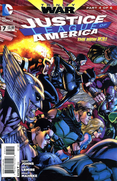 Justice League of America 2013 #7 Direct Sales - back issue
