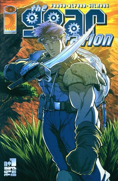 The Gear Station 2000 #1 Pat Lee Cover Signed by Dan Fraga - back issue - $10.00