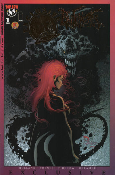 Butcher Knight 2000 #1 DF Exclusive Gold Foil Edition - back issue - $4.00