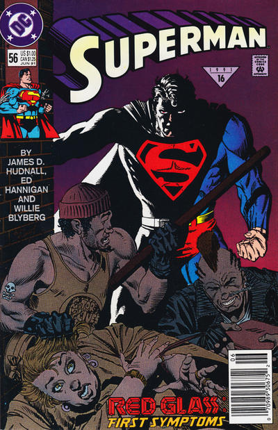 Superman 1987 #56 Newsstand ed. - back issue - $3.00