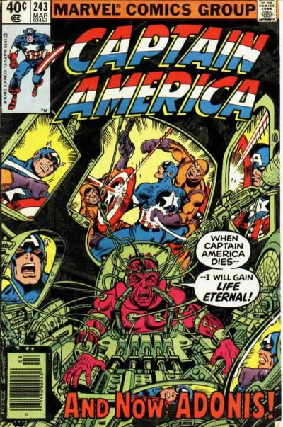 Captain America 1968 #243 Newsstand ed. - back issue