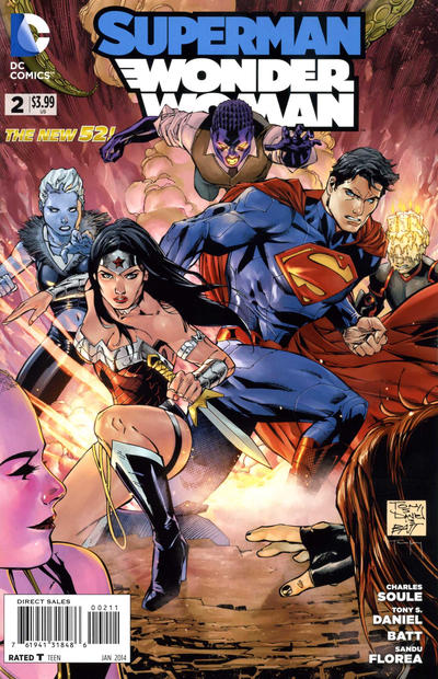 Superman / Wonder Woman 2013 #2 - back issue - $4.00