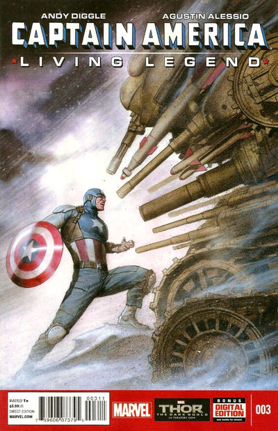 Captain America: Living Legend 2013 #3 - back issue