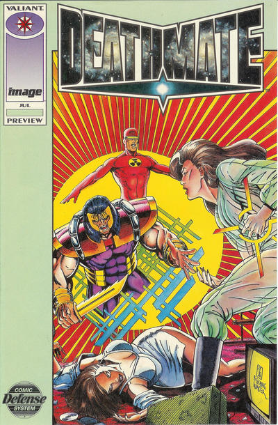 Deathmate 1993 #Preview [Green] Comic Defense System - back issue