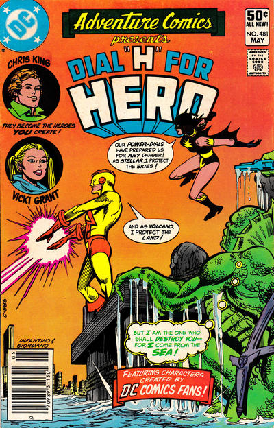 Adventure Comics 1938 #481 Newsstand ed. - back issue - $3.00