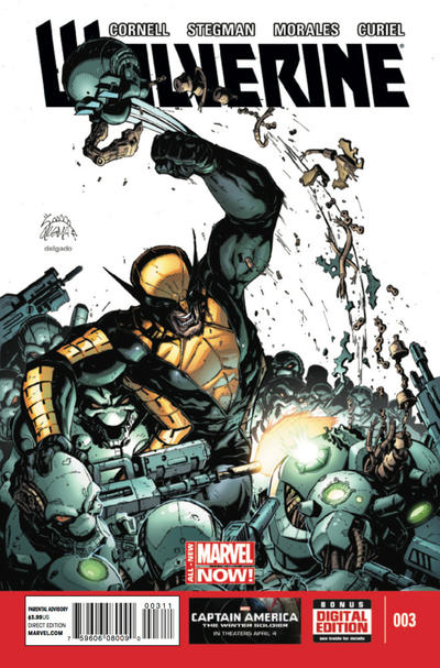 Wolverine 2014 #3 - back issue - $4.00