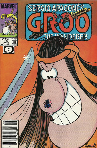 Sergio Aragonés Groo the Wanderer 1985 #16 Newsstand ed. - back issue - $3.00