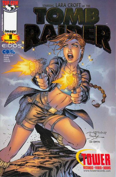 Tomb Raider: The Series 1999 #1 Tower Records Variant - back issue