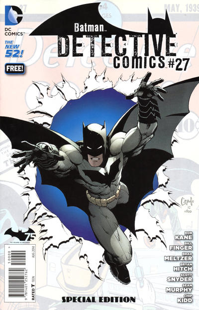 Detective Comics #27 Special Edition Batman 75 Day Comic 2014 2014 #27 - back issue - $3.00