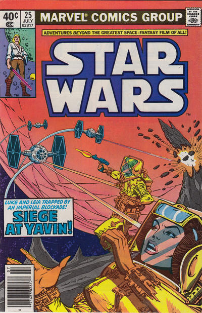 Star Wars 1977 #25 Newsstand ed. - back issue - $8.00