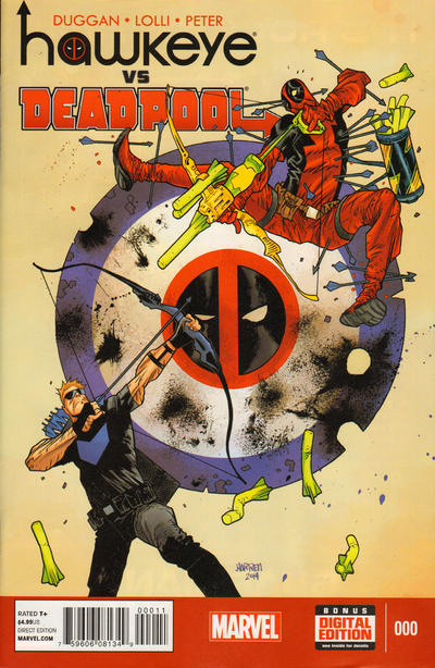 Hawkeye vs. Deadpool 2014 #0 - back issue
