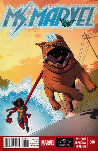 Ms. Marvel 2014 #8 - back issue - $3.00