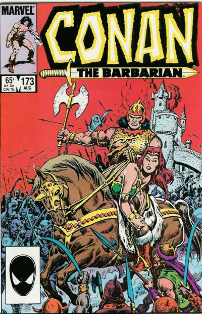 Conan the Barbarian 1970 #173 Direct ed. - back issue