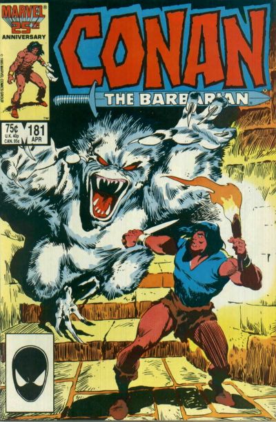 Conan the Barbarian 1970 #181 Direct ed. - back issue - $4.00