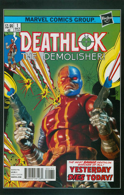 Deathlok 2014 #1 Hasbro Variant - back issue