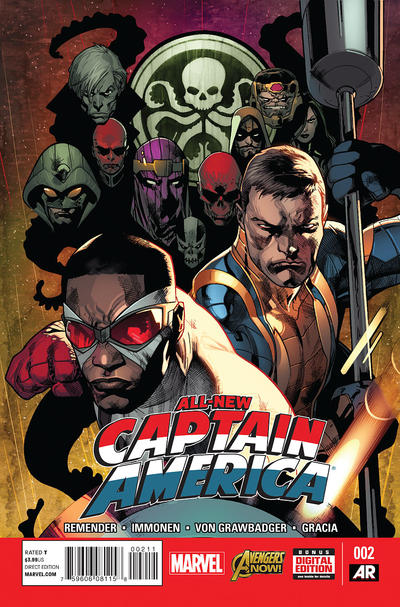 All-New Captain America 2015 #2 - back issue - $3.00