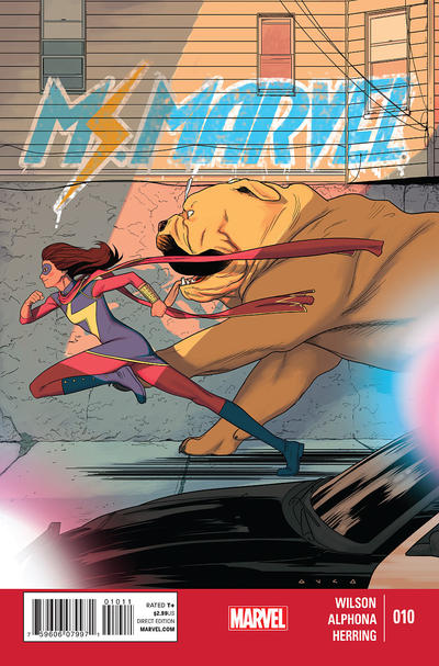Ms. Marvel 2014 #10 - back issue - $3.00