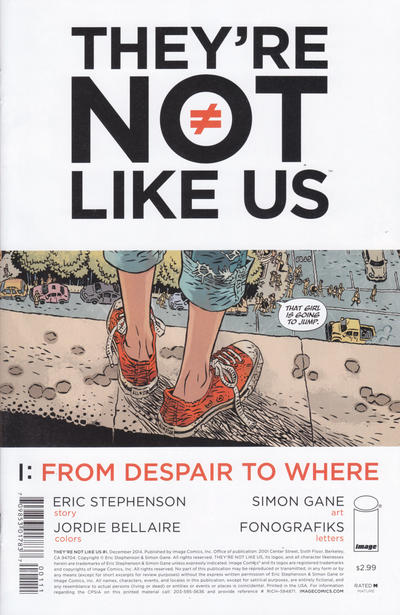 They're Not Like Us 2014 #1 - back issue - $3.00