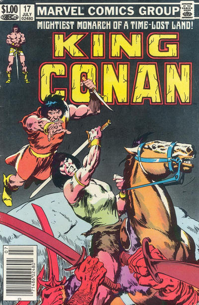 King Conan 1980 #17 Newsstand ed. - back issue