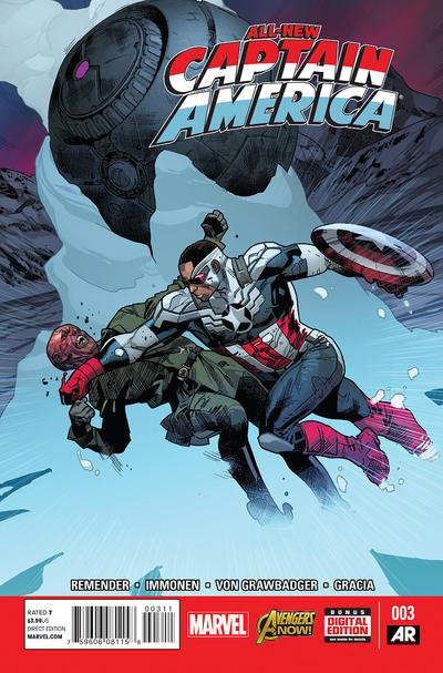 All-New Captain America 2015 #3 - back issue - $3.00