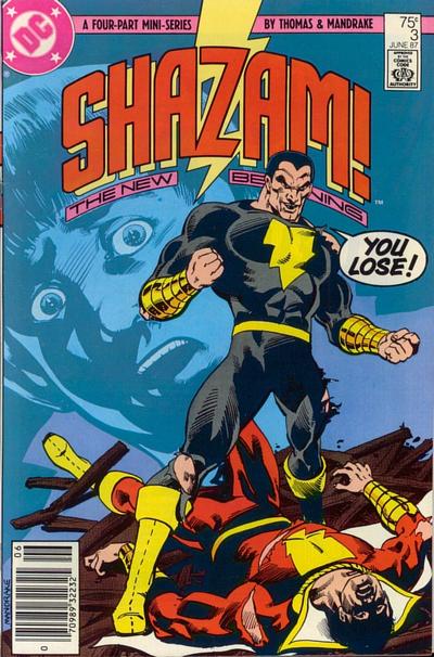 Shazam: The New Beginning 1987 #3 Newsstand ed. - back issue
