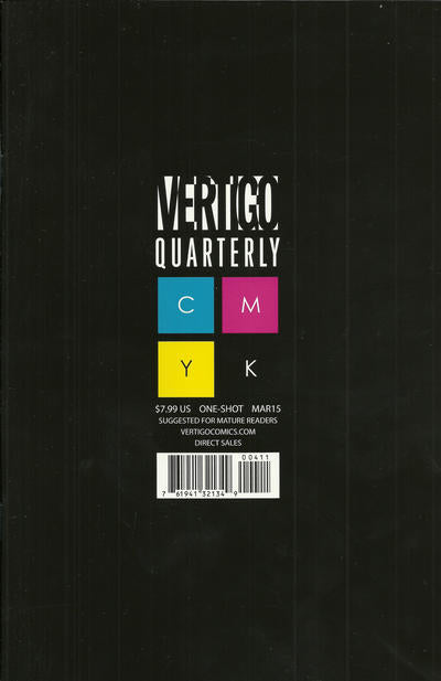 Vertigo Quarterly CMYK 2014 #4 - back issue - $8.00