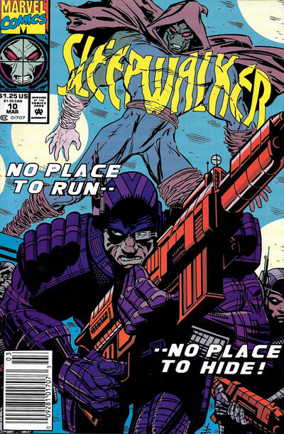 Sleepwalker 1991 #10 Newsstand ed. - back issue - $3.00