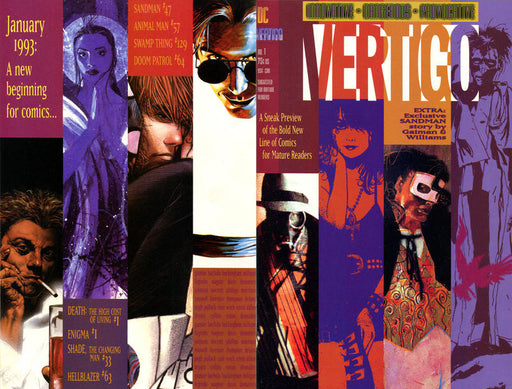 Vertigo Preview 1993 #1 - back issue - $5.00