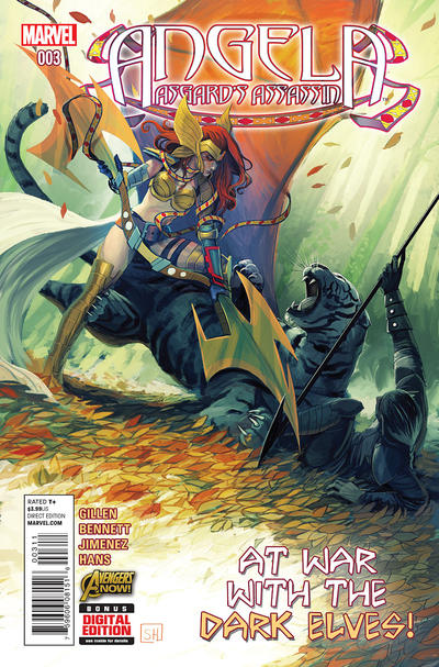 Angela: Asgard's Assassin 2015 #3 - back issue - $4.00