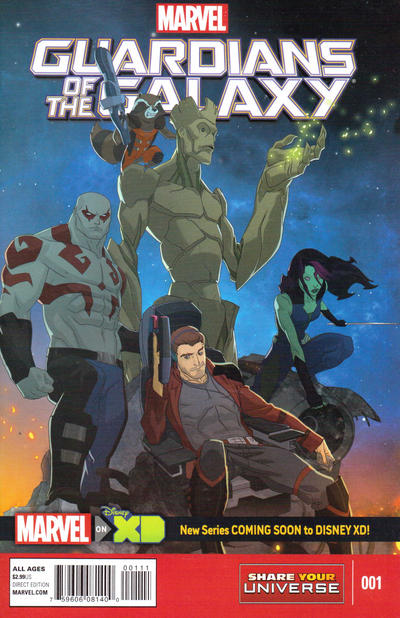 Marvel Universe: Guardians of the Galaxy 2015 #1 - back issue - $3.00