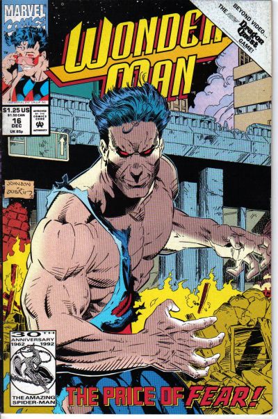 Wonder Man 1991 #16 - back issue