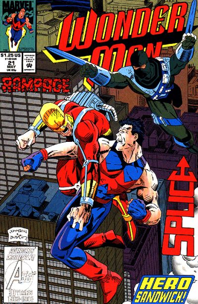 Wonder Man 1991 #21 - back issue