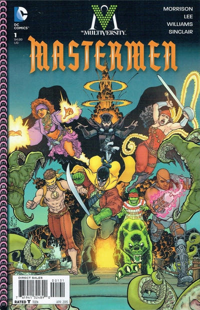 The Multiversity: Mastermen 2015 #1 Aaron Kuder Homage Cover - back issue - $10.00