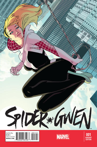 Spider-Gwen 2015 #1 Variant Edition - Kris Anka Incentive Cover - back issue - $35.00