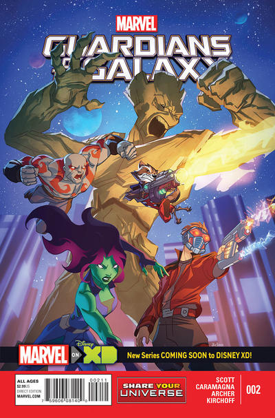 Marvel Universe: Guardians of the Galaxy 2015 #2 - back issue - $3.00