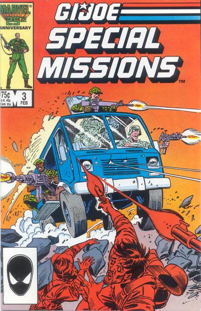 G.I. Joe Special Missions 1986 #3 Direct ed. - back issue