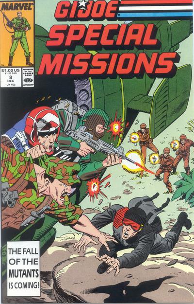 G.I. Joe Special Missions 1986 #8 Direct ed. - back issue