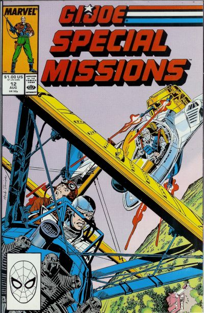 G.I. Joe Special Missions 1986 #12 Direct ed. - back issue