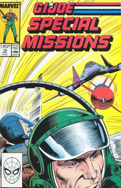 G.I. Joe Special Missions 1986 #16 Direct ed. - back issue