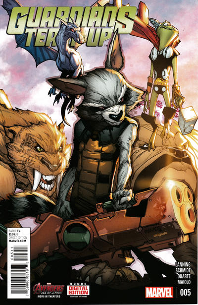 Guardians Team-Up 2015 #5 - back issue