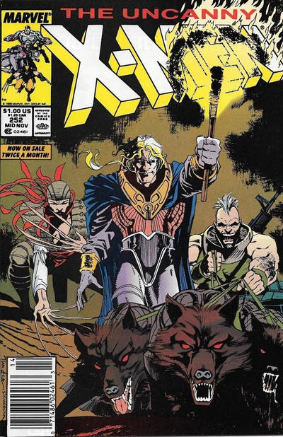 The Uncanny X-Men 1981 #252 Newsstand ed. - back issue - $4.00