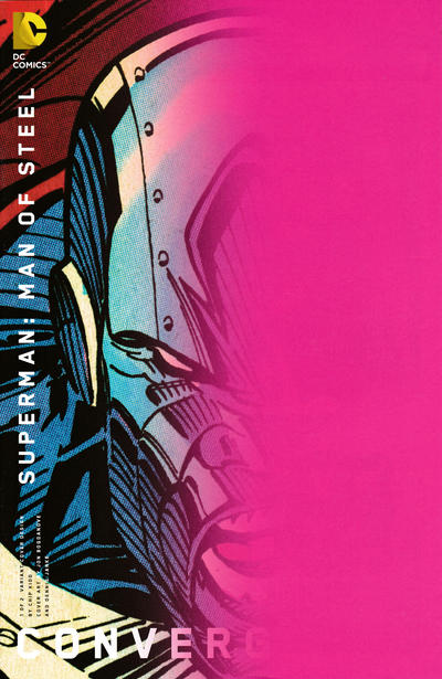 Convergence Superman: Man of Steel 2015 #1 Chip Kidd Cover - back issue