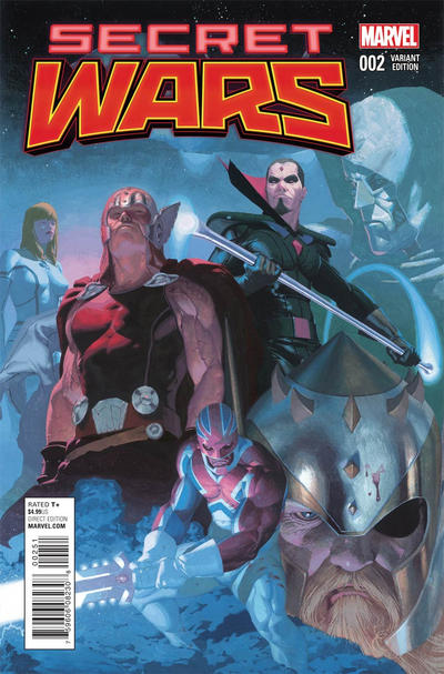 Secret Wars 2015 #2 Esad Ribic Retailer Incentive Variant - back issue - $30.00
