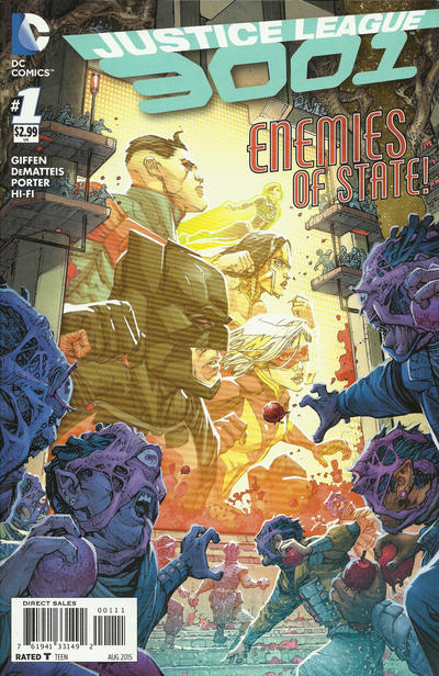 Justice League 3001 2015 #1 - back issue - $4.00