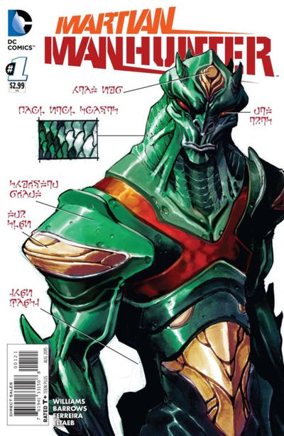 Martian Manhunter 2015 #1 Eric Canete Cover - back issue - $2.00