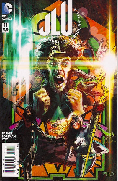 Justice League United 2014 #11 Direct Sales - back issue